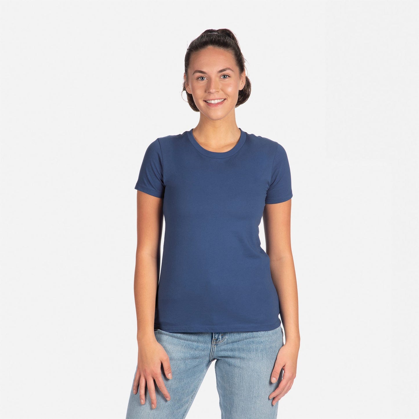 Women's Premium Cotton Crew Neck Tee