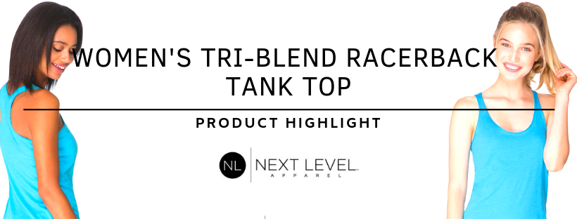 women's tri-blend racerback tank top blog cover