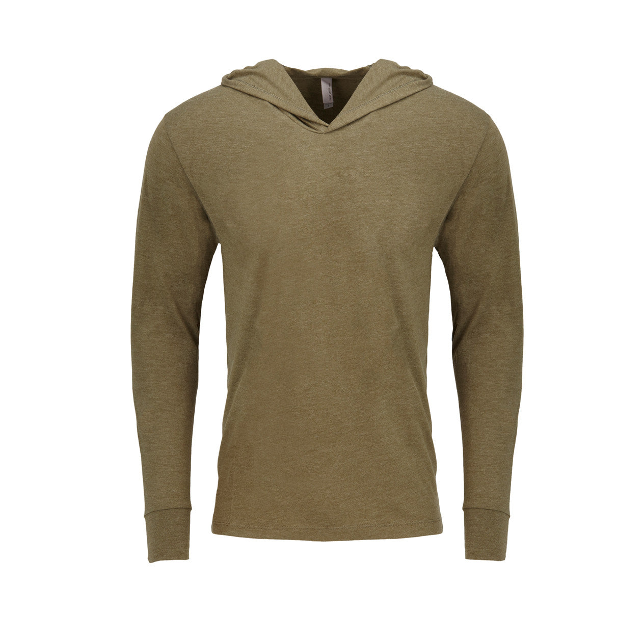 Mens tri blend outlet hoodie